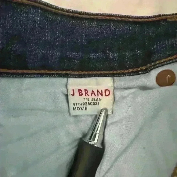 J Brand Moxie 7/8 Blue Jeans Size 27 - Picture 8 of 8